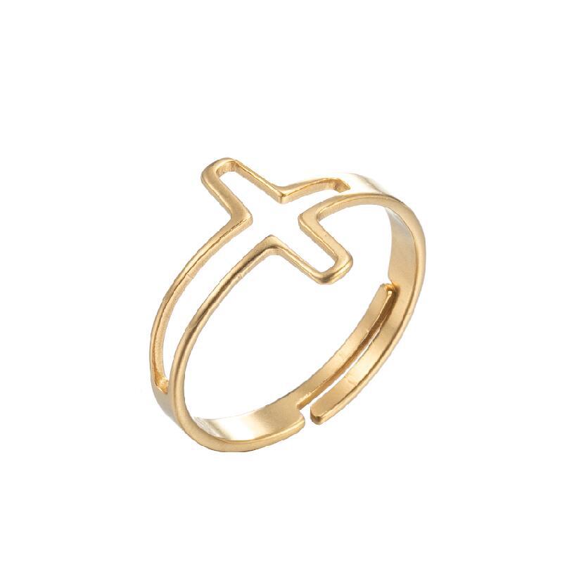 Venta al por mayor Ahueca hacia fuera los anillos cruzados de acero inoxidable